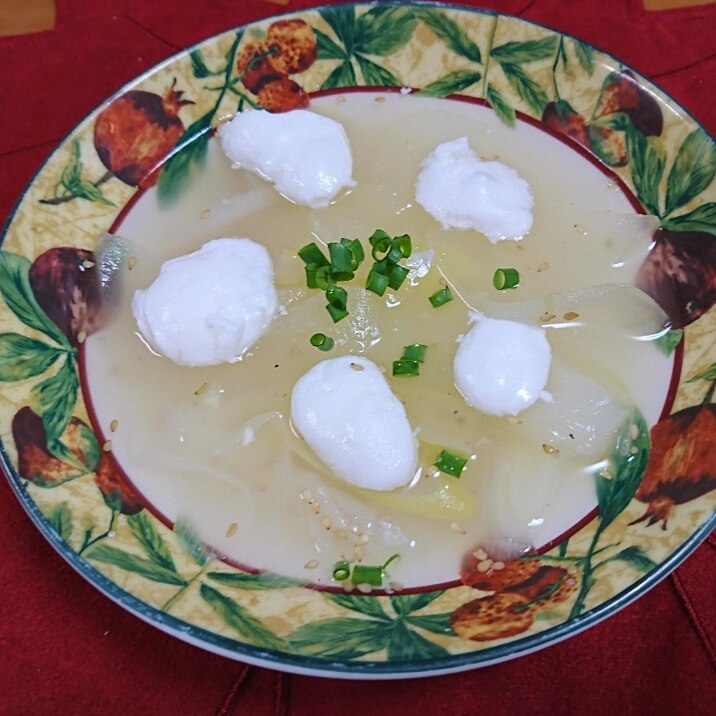 冬瓜のホワイトスープ